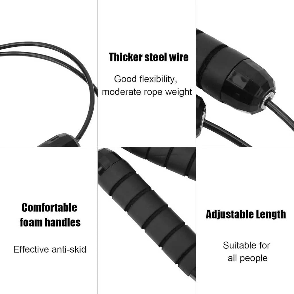 Aouzo Adjustable Metal Best Skipping Rope