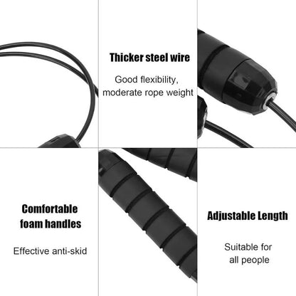 Aouzo Adjustable Metal Best Skipping Rope