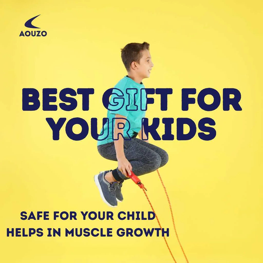 Aouzo Cute Cartoon Adjustable Kids Skipping Rope