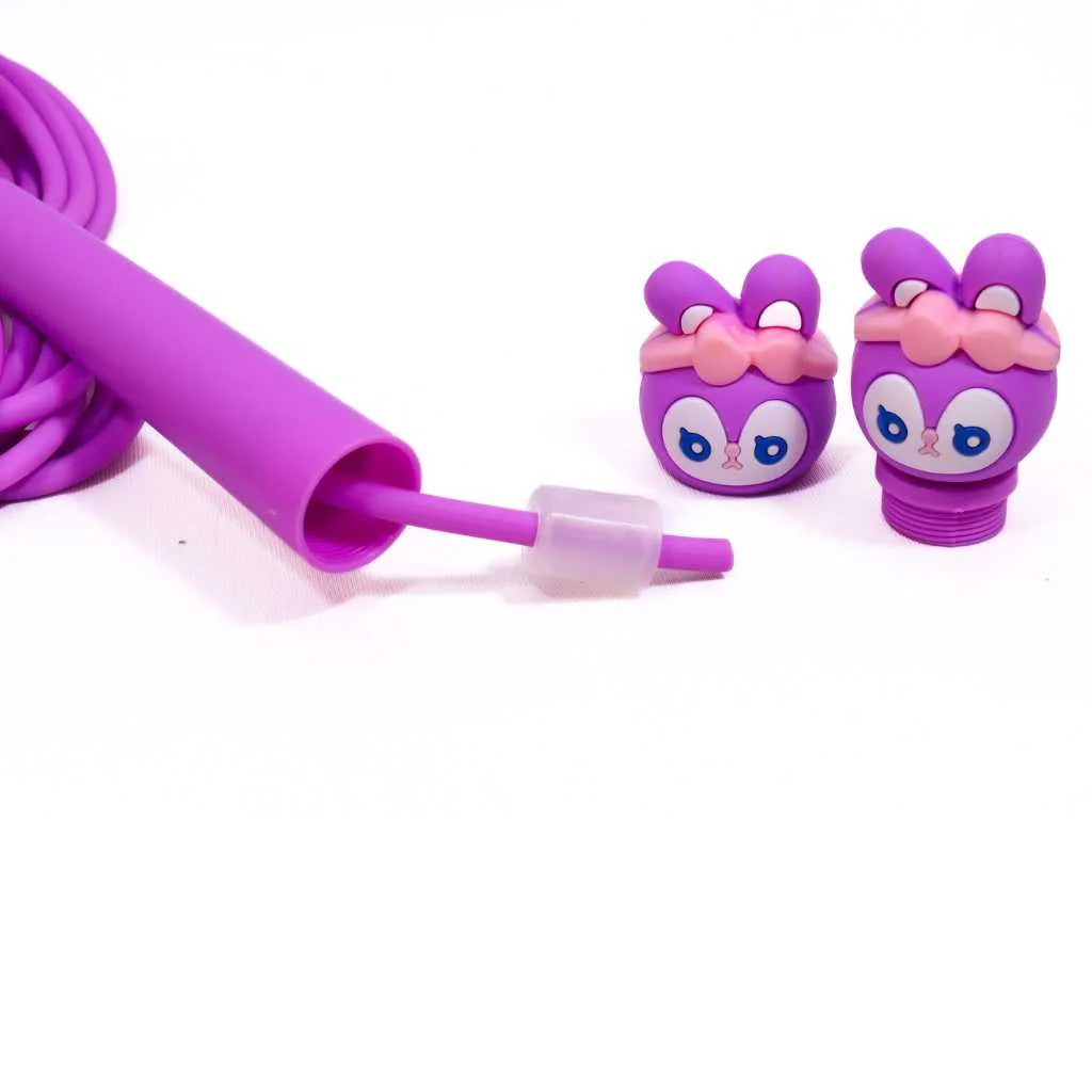 Aouzo Cute Cartoon Adjustable Kids Skipping Rope