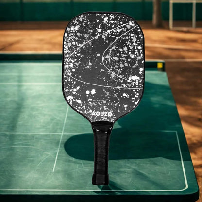 Aouzo Funky Black and White Pickleball Paddles