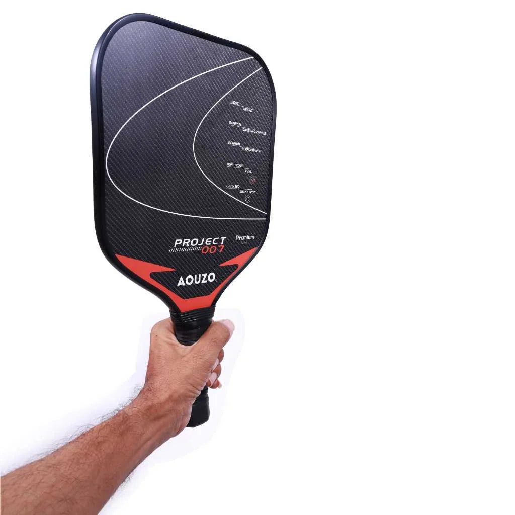 Aouzo Lightweight Carbon Fiber Material Pickleball Paddles