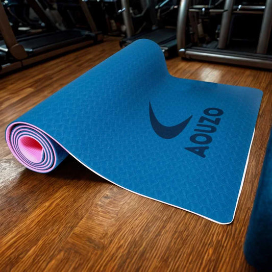 Aouzo Non Slip Eco-Friendly Foldable Yoga Mat