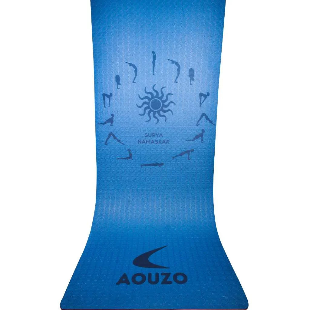 Aouzo Non Slip Eco-Friendly Foldable Yoga Mat