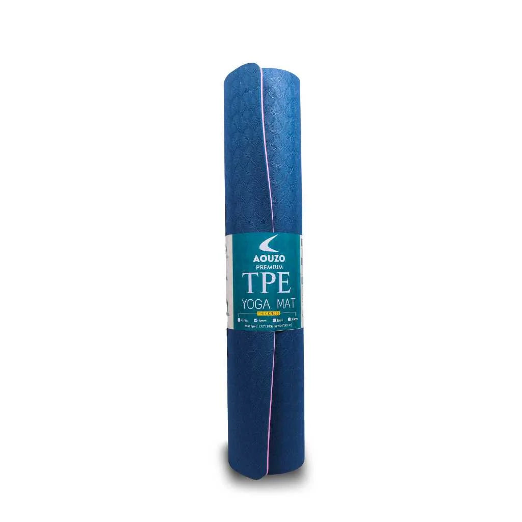 Aouzo Non Slip Eco-Friendly Foldable Yoga Mat