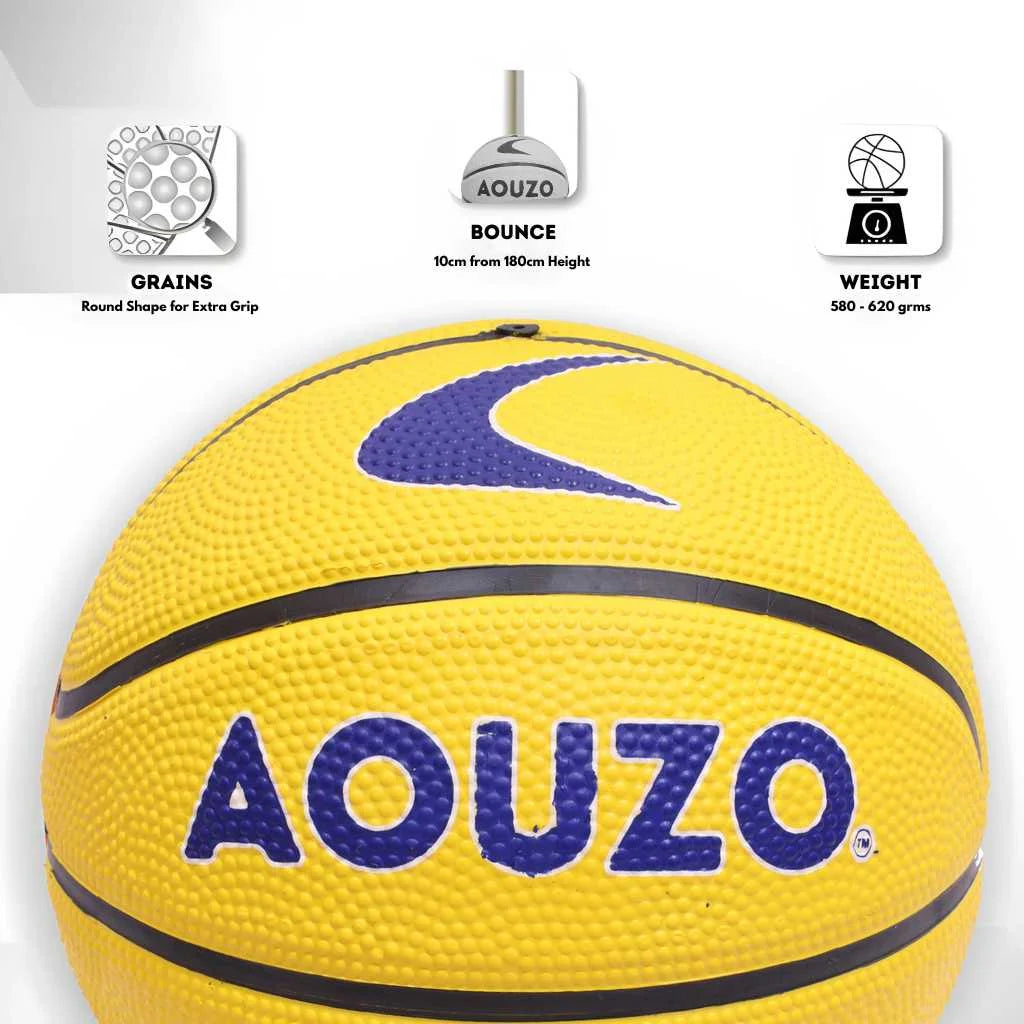 Aouzo Size 3 Basketball for Kids Multicolor