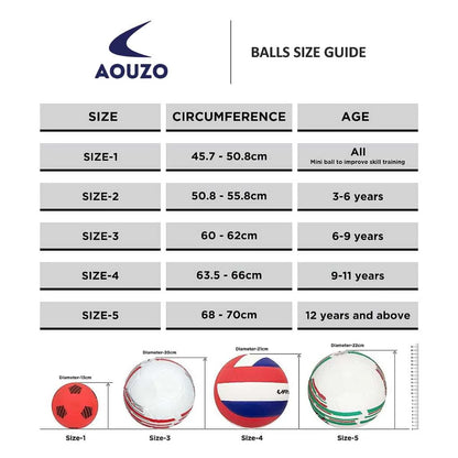 Aouzo Soft Rubber Cover Basketball Ball Size 5