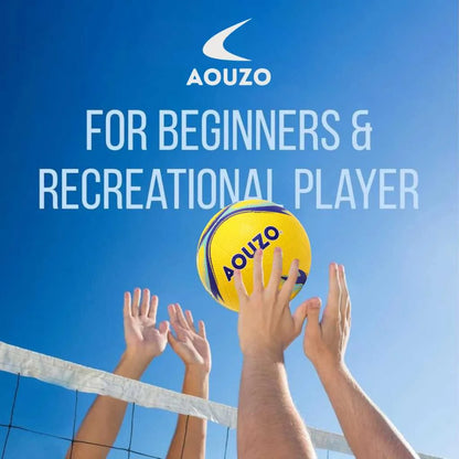 Aouzo Spike Rubber Moulded Volleyball Ball Size 4