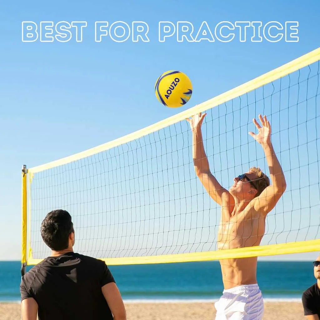 Aouzo Spike Rubber Moulded Volleyball Ball Size 4