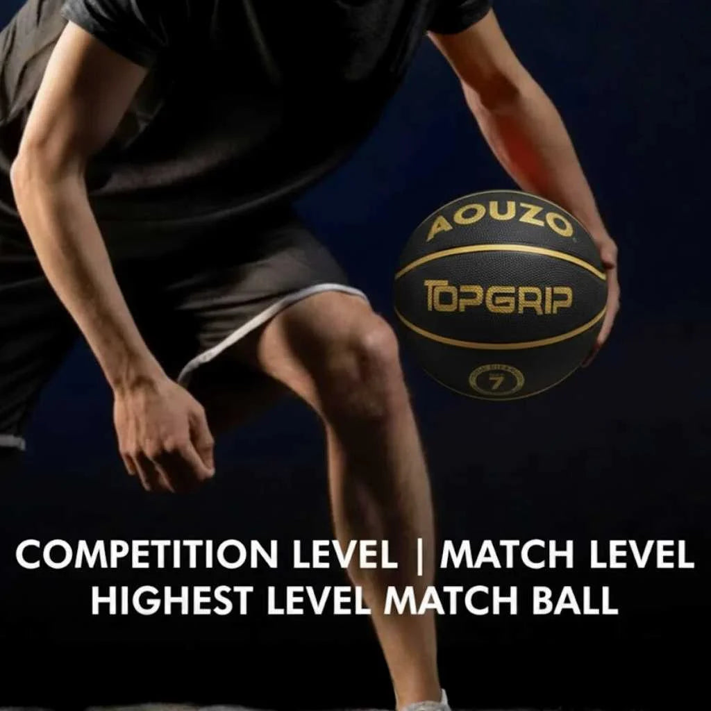 Aouzo Top Grip Rubber Basketball Ball Size 7